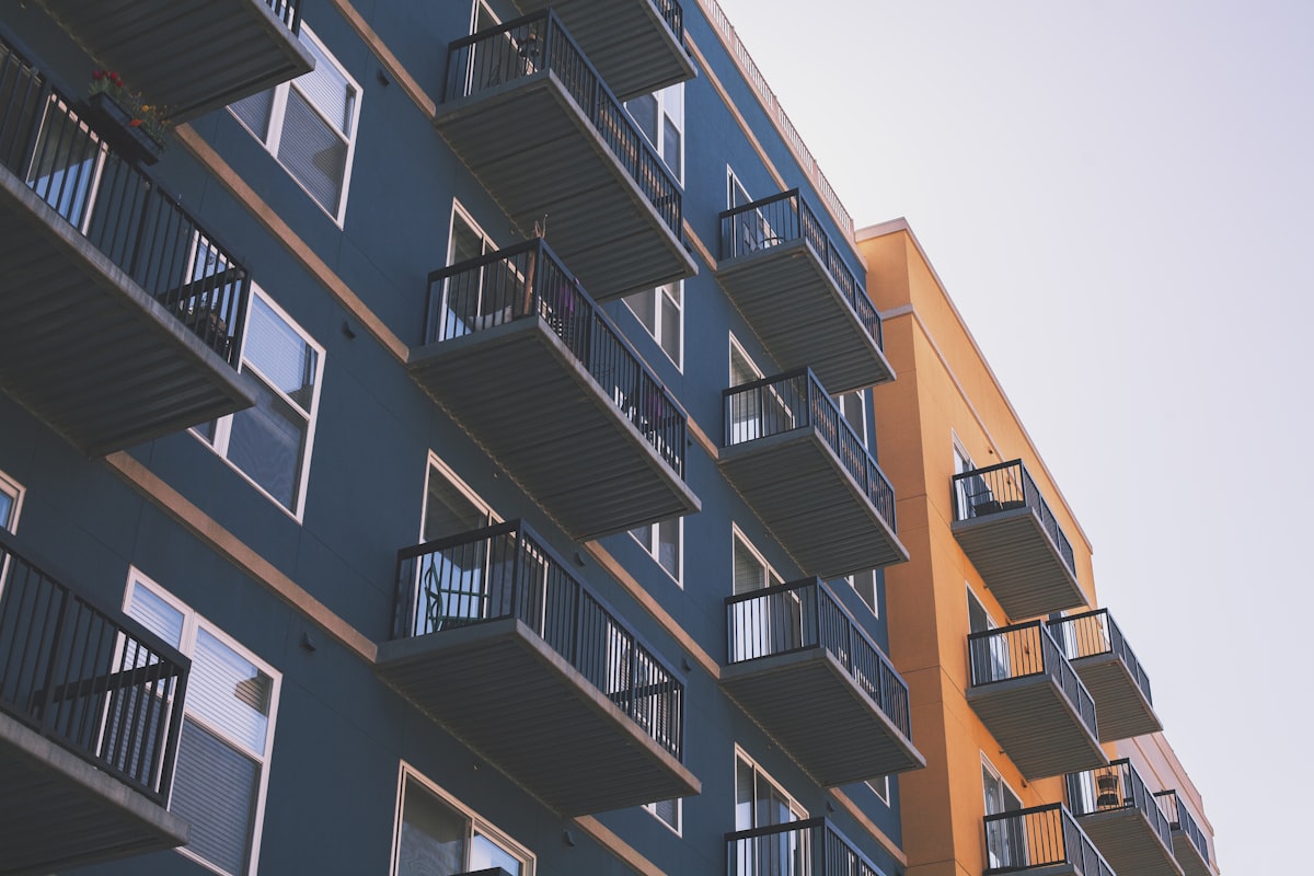 Modern residential complexes
